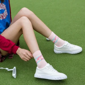 Calcetines Deportivos Técnicos de Compresión SPORTS HOUSE. Color Rosa