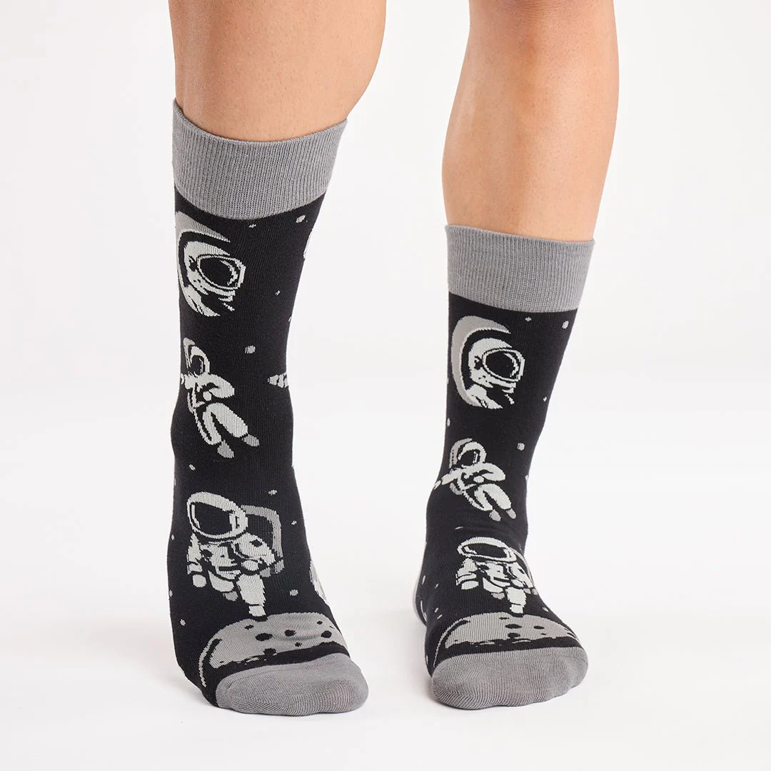 Calcetines divertidos de algodón "sin costuras". ASTRONAUTA - Imagen 4