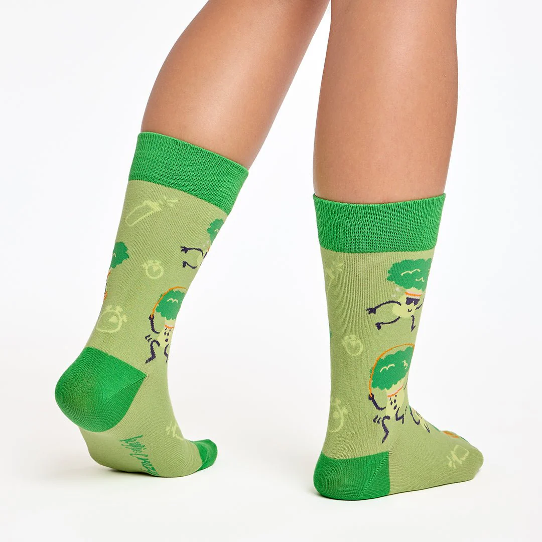 Calcetines divertidos de algodón "sin costuras" BROCOLI - Imagen 6