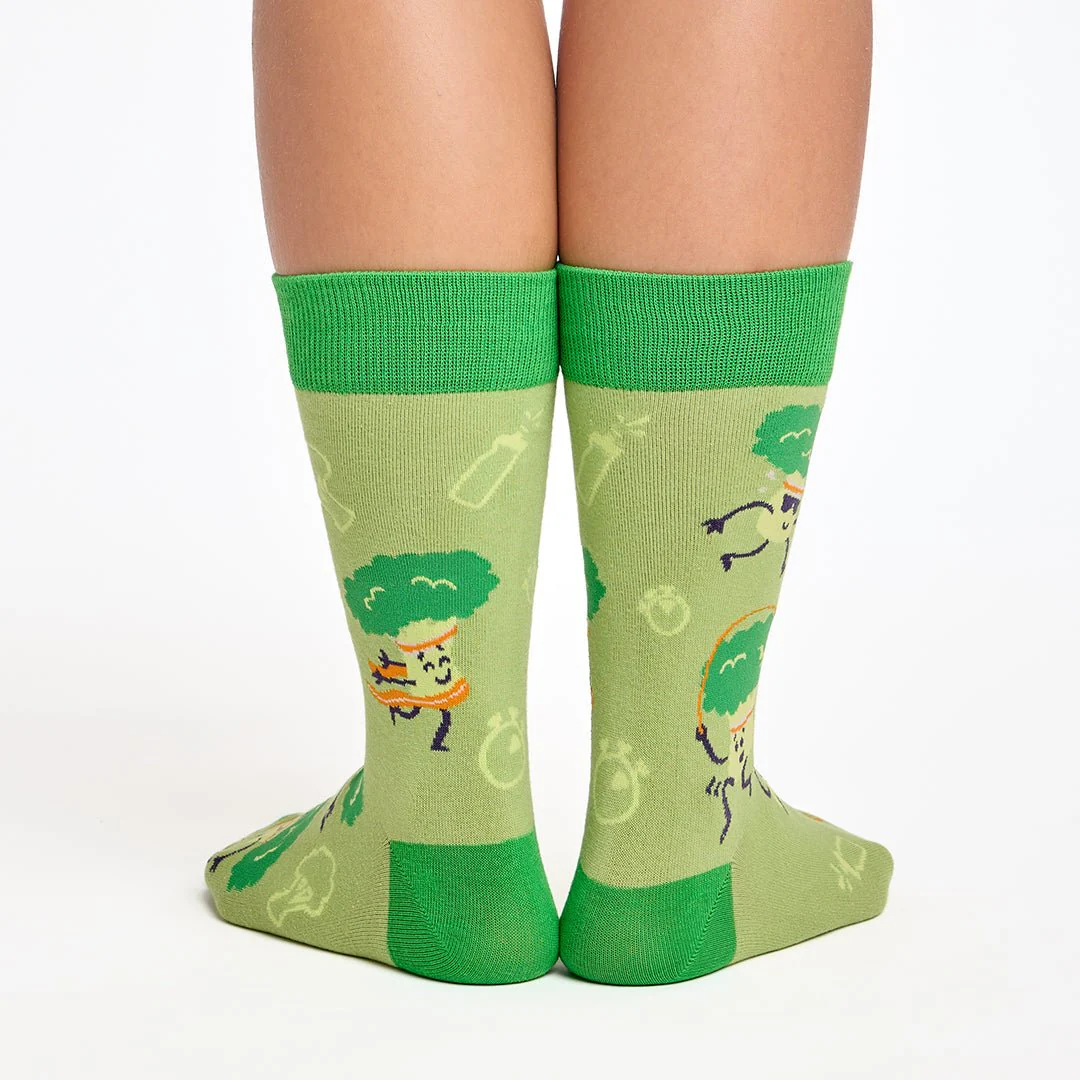 Calcetines divertidos de algodón "sin costuras" BROCOLI - Imagen 8