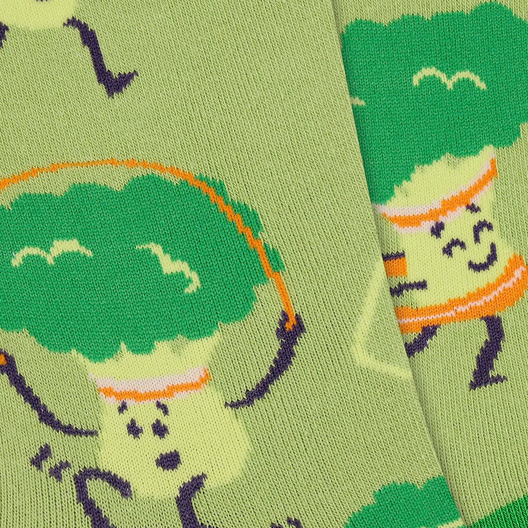 Calcetines divertidos de algodón "sin costuras" BROCOLI - Imagen 9