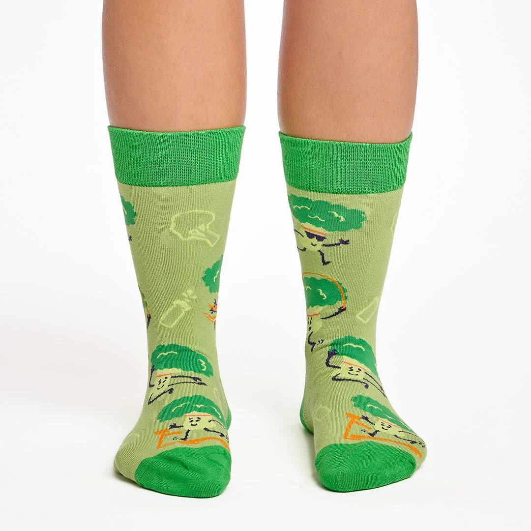 Calcetines divertidos de algodón "sin costuras" BROCOLI - Imagen 5