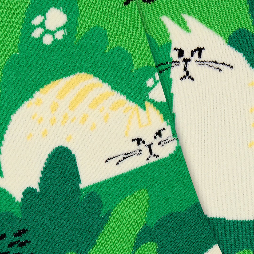 Calcetines divertidos de algodón "sin costuras" GATOS - Imagen 5