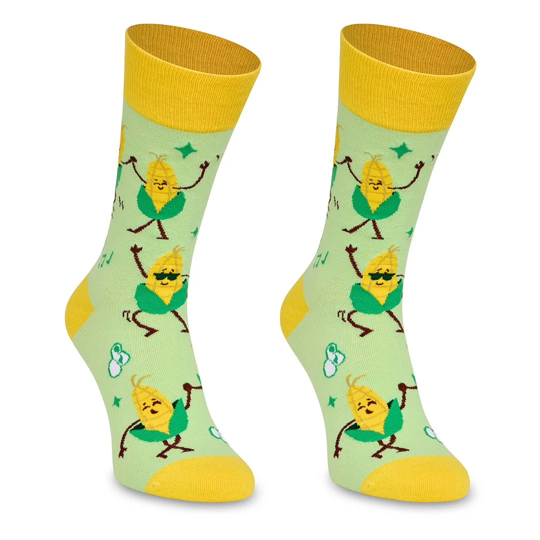 Calcetines divertidos de algodón "sin costuras" MAIZ - Imagen 3