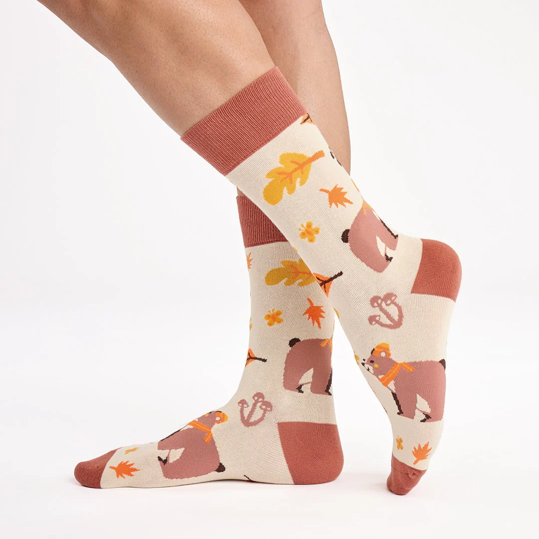 Calcetines divertidos de algodón "sin costuras" OSOS - Imagen 6