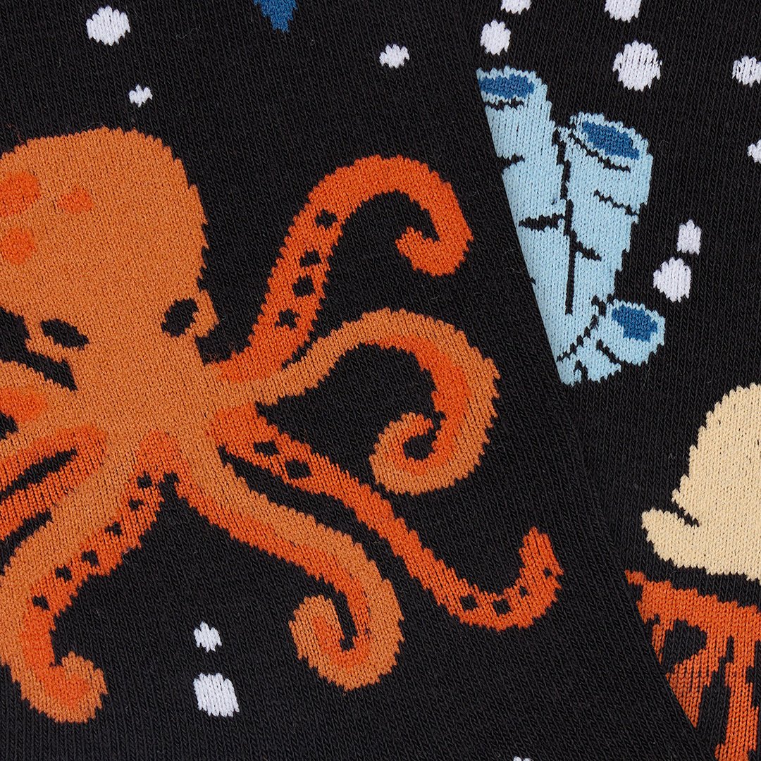 Calcetines divertidos de algodón "sin costuras" PULPO - Imagen 7