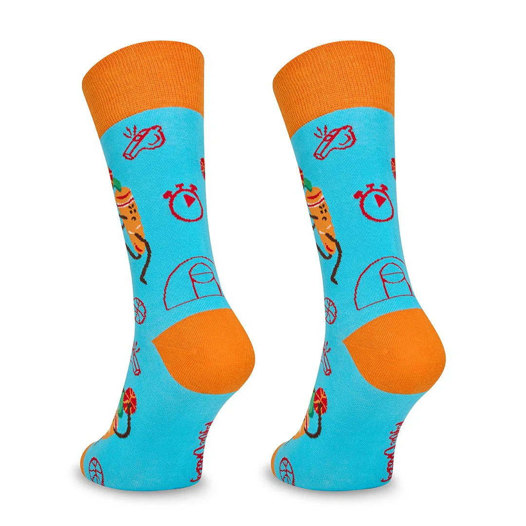 Calcetines divertidos de algodón "sin costuras". ZANAHORIA DEPORTIVA - Imagen 4