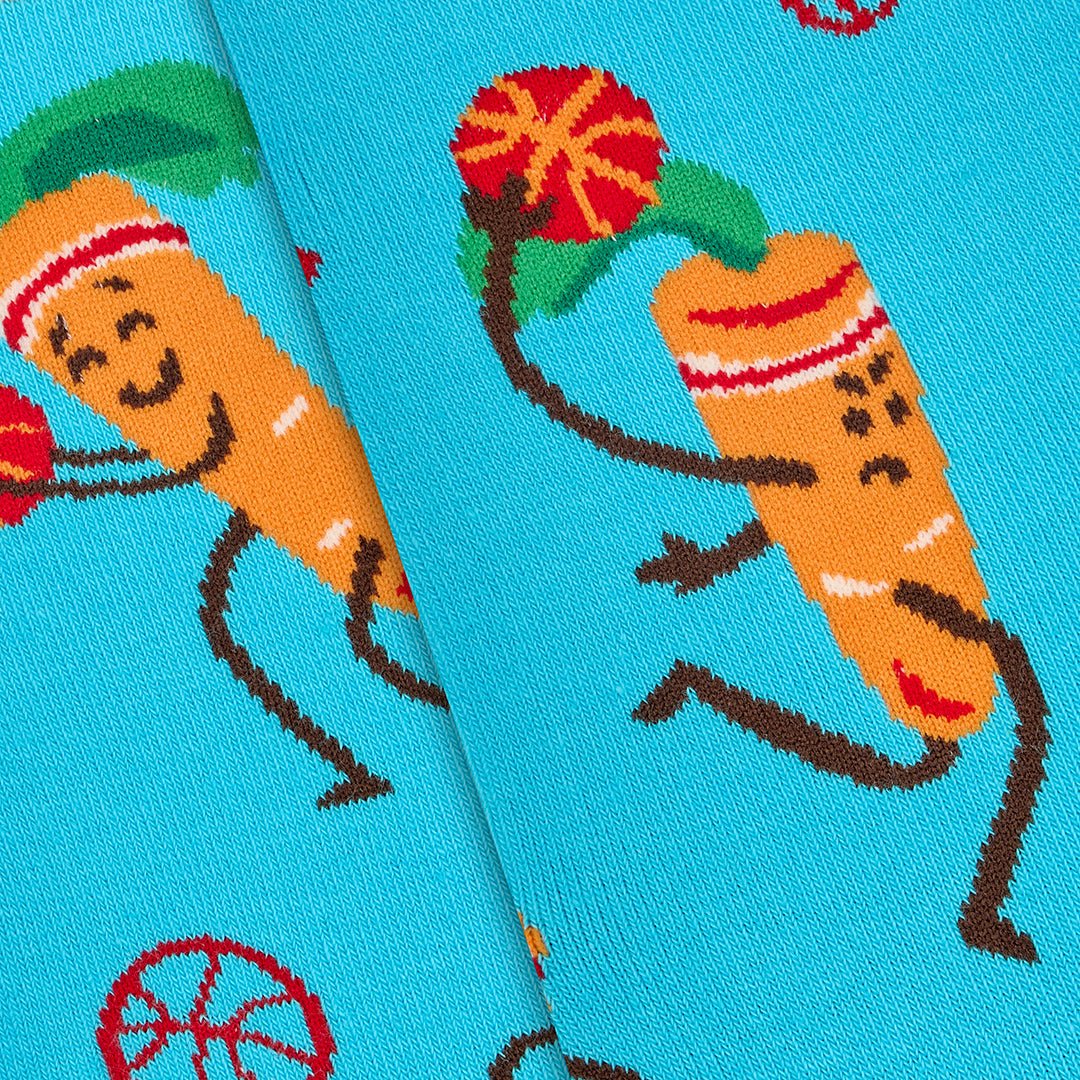 Calcetines divertidos de algodón "sin costuras". ZANAHORIA DEPORTIVA - Imagen 8