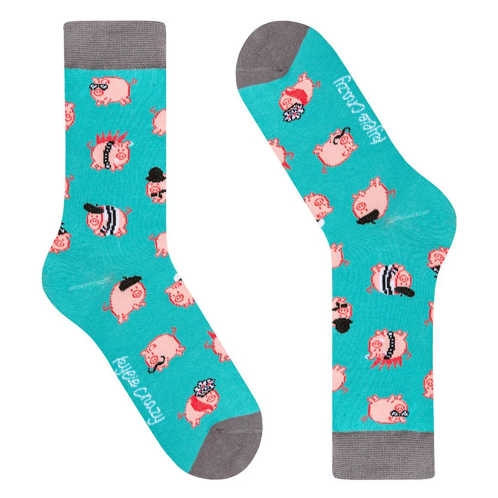 Calcetines de algodón para niños CERDITOS