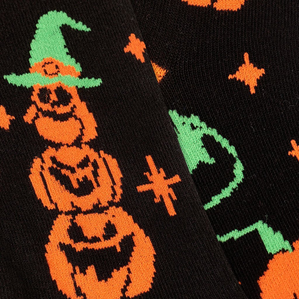 Calcetines divertidos para niños HALLOWEEN CALABAZAS - Imagen 4