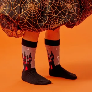 Calcetines divertidos para niños HALLOWEEN CASTILLO