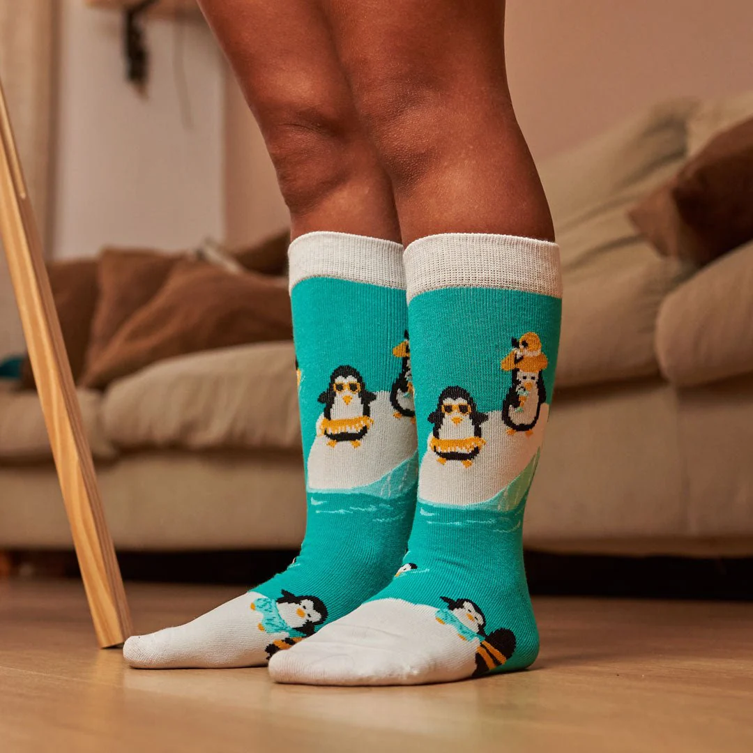 Calcetines de algodón para niños PINGÜINOS - Imagen 5