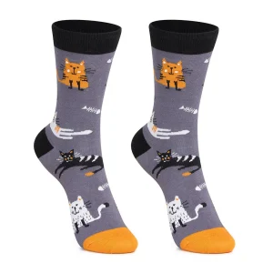 Calcetines de algodón para niños GATOS