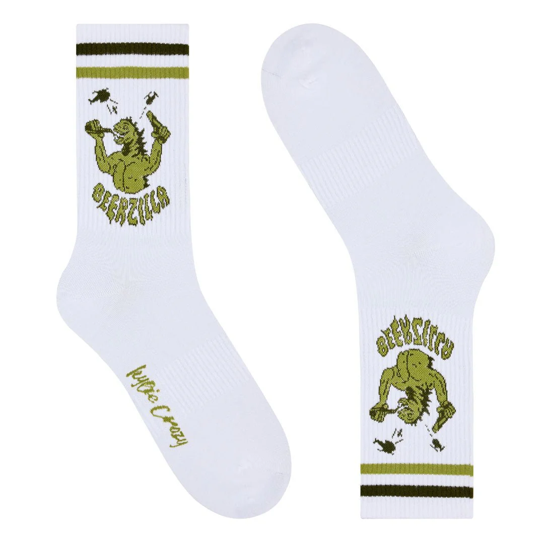 Calcetines deportivos de algodón "sin costuras". Beerzilla