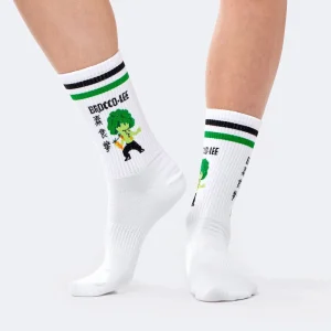 Calcetines deportivos de algodón "sin costuras". Brocco-Lee