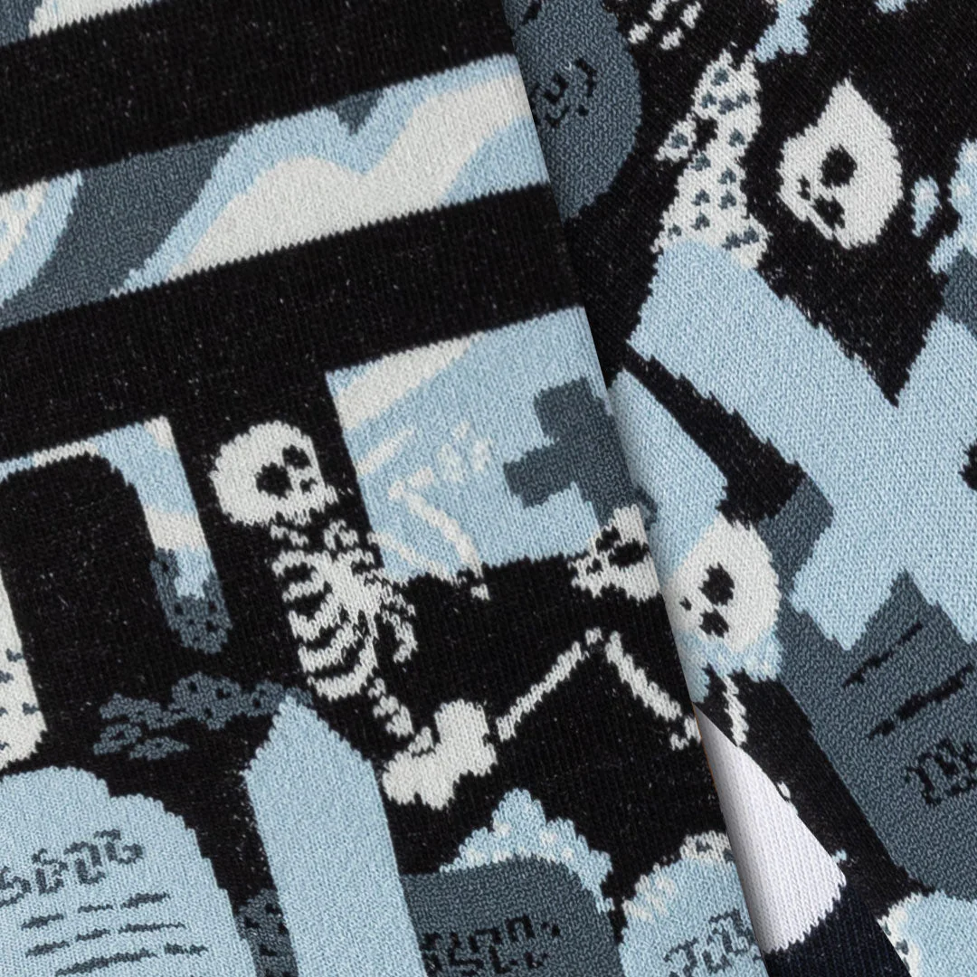 Calcetines divertidos de algodón "sin costuras". CALAVERAS - Imagen 5