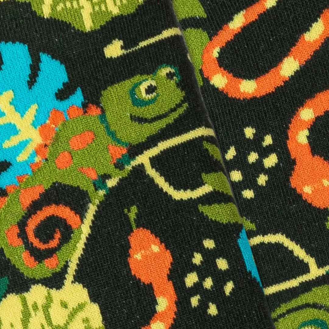 Calcetines divertidos de algodón "sin costuras". CAMALEON - Imagen 5