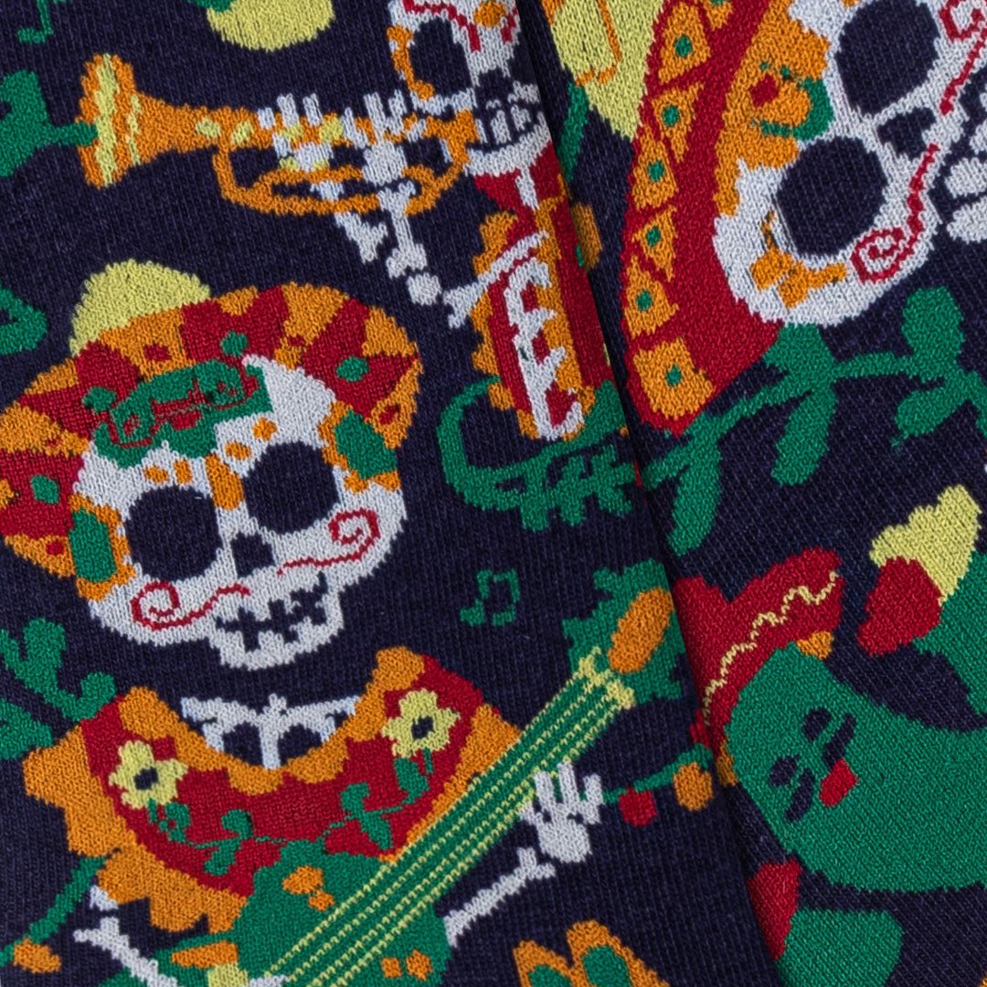 Calcetines divertidos de algodón "sin costuras". CATRINA MARIACHI - Imagen 4