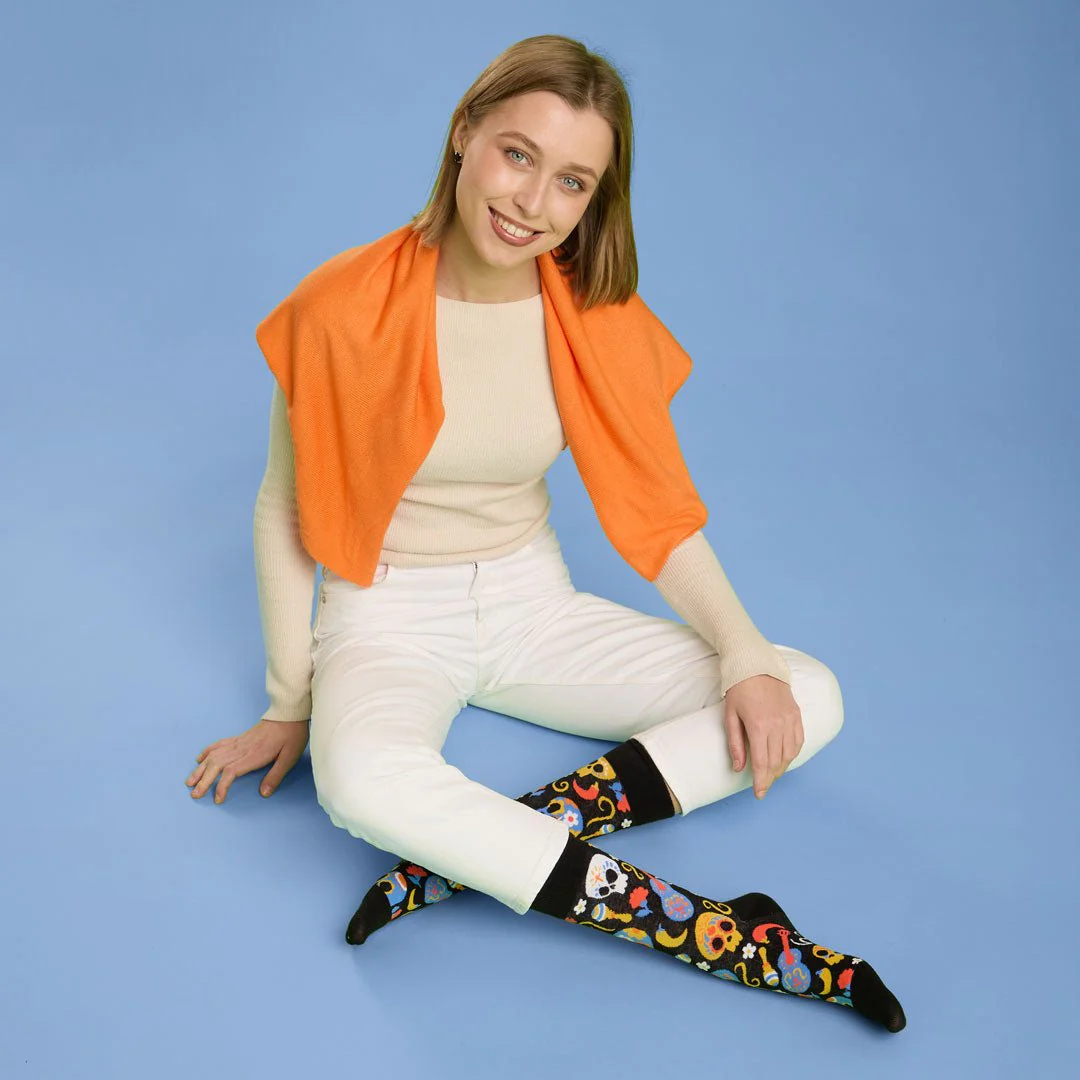 Calcetines divertidos de algodón "sin costuras". CATRINAS - Imagen 5