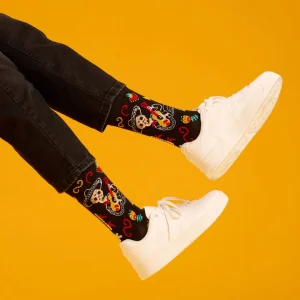 Calcetines divertidos de algodón "sin costuras". MARIACHI