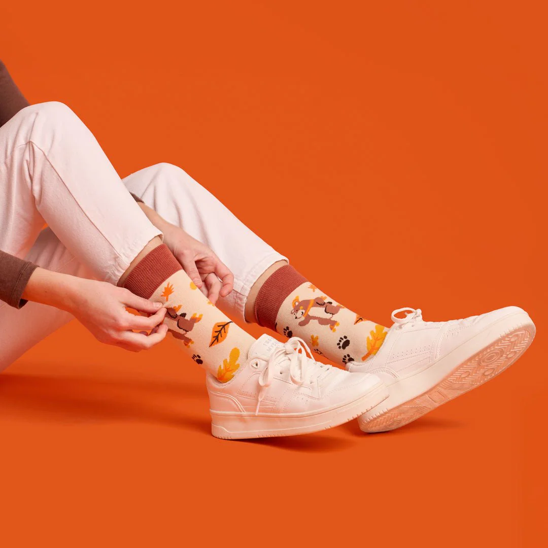 Calcetines divertidos de algodón "sin costuras" OSOS - Imagen 4