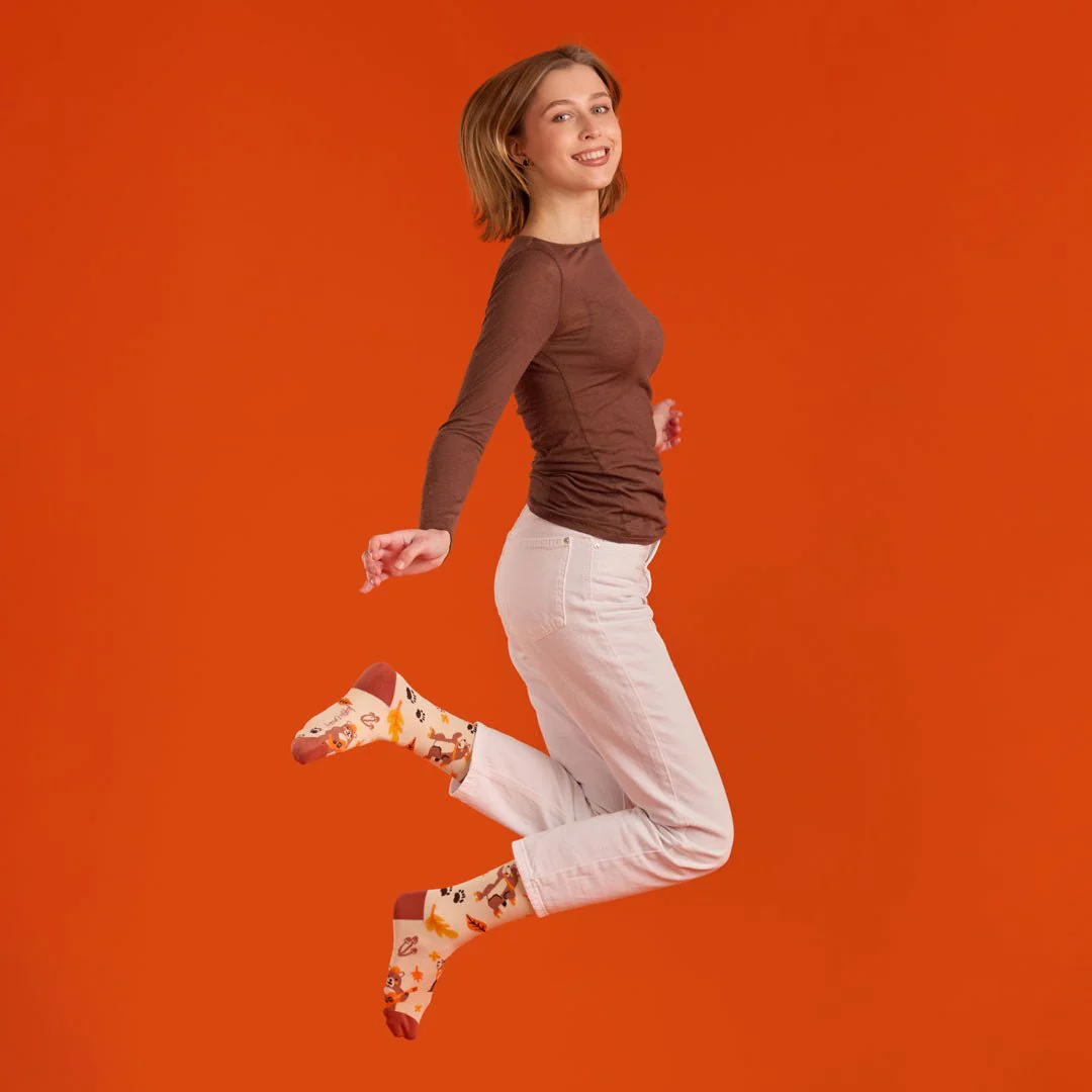 Calcetines divertidos de algodón "sin costuras" OSOS - Imagen 3