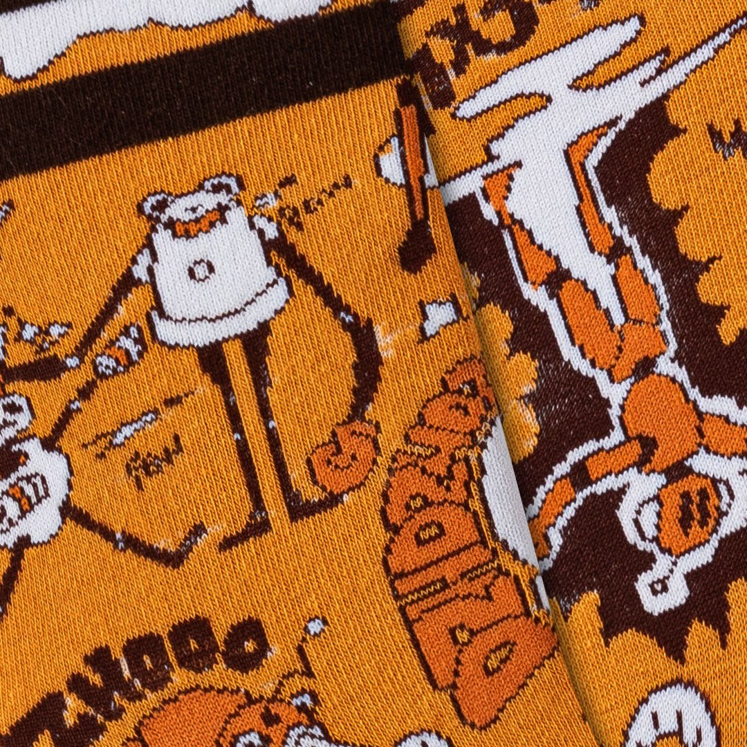 Calcetines divertidos de algodón "sin costuras". ROBOT - Imagen 5