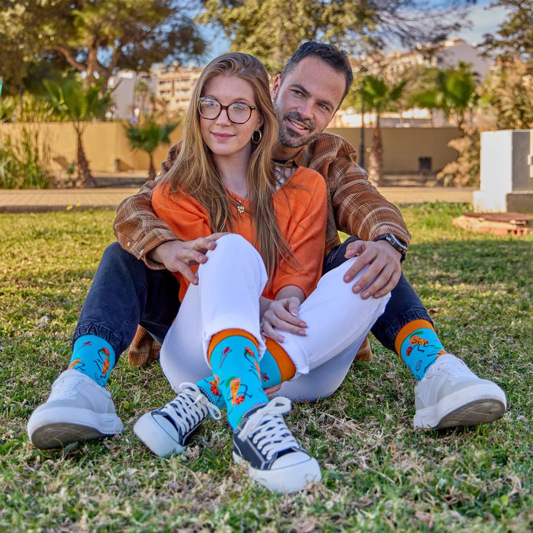 Calcetines divertidos de algodón "sin costuras". ZANAHORIA DEPORTIVA - Imagen 5