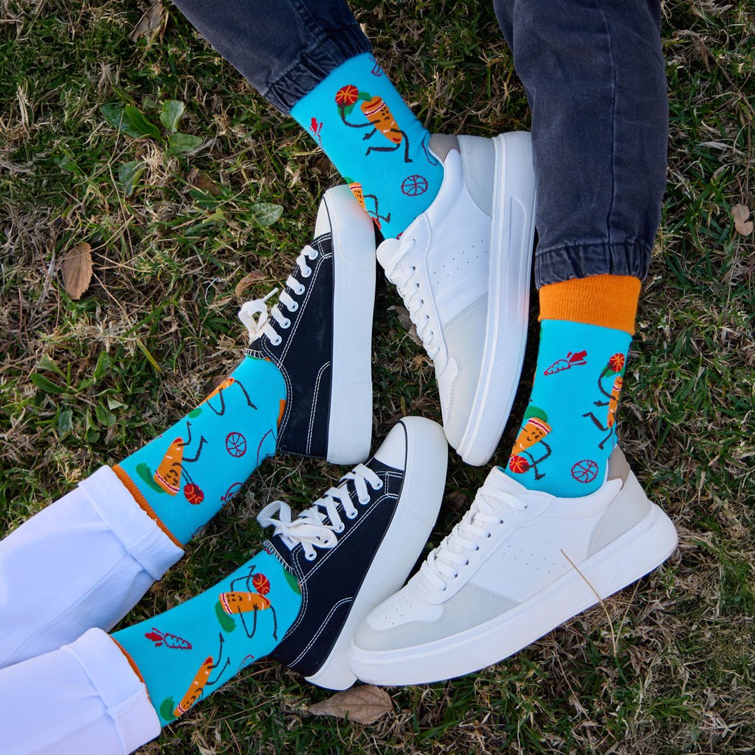 Calcetines divertidos de algodón "sin costuras". ZANAHORIA DEPORTIVA - Imagen 6