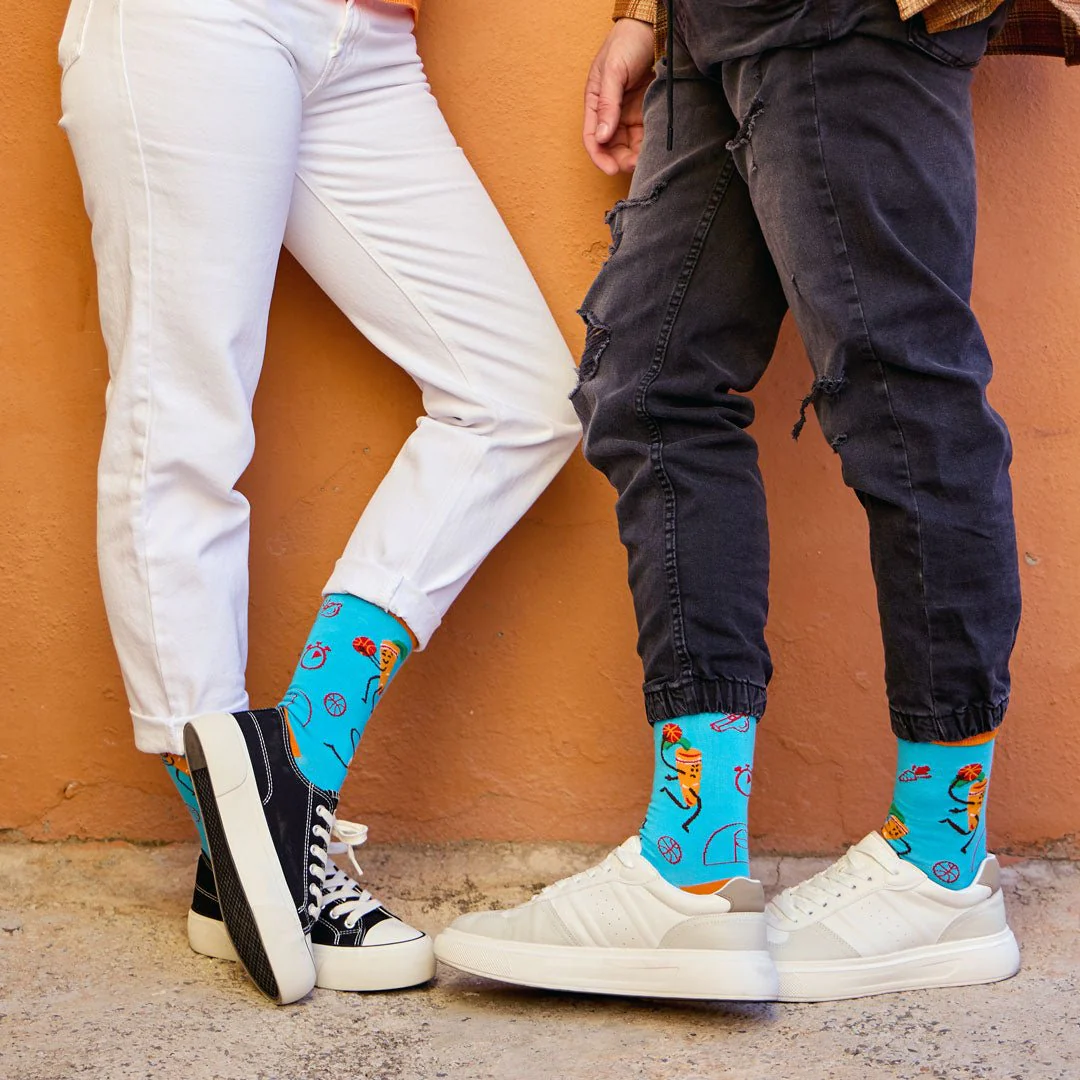 Calcetines divertidos de algodón "sin costuras". ZANAHORIA DEPORTIVA - Imagen 7