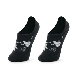 Calcetines invisibles divertidos de algodón ASTRONAUTA