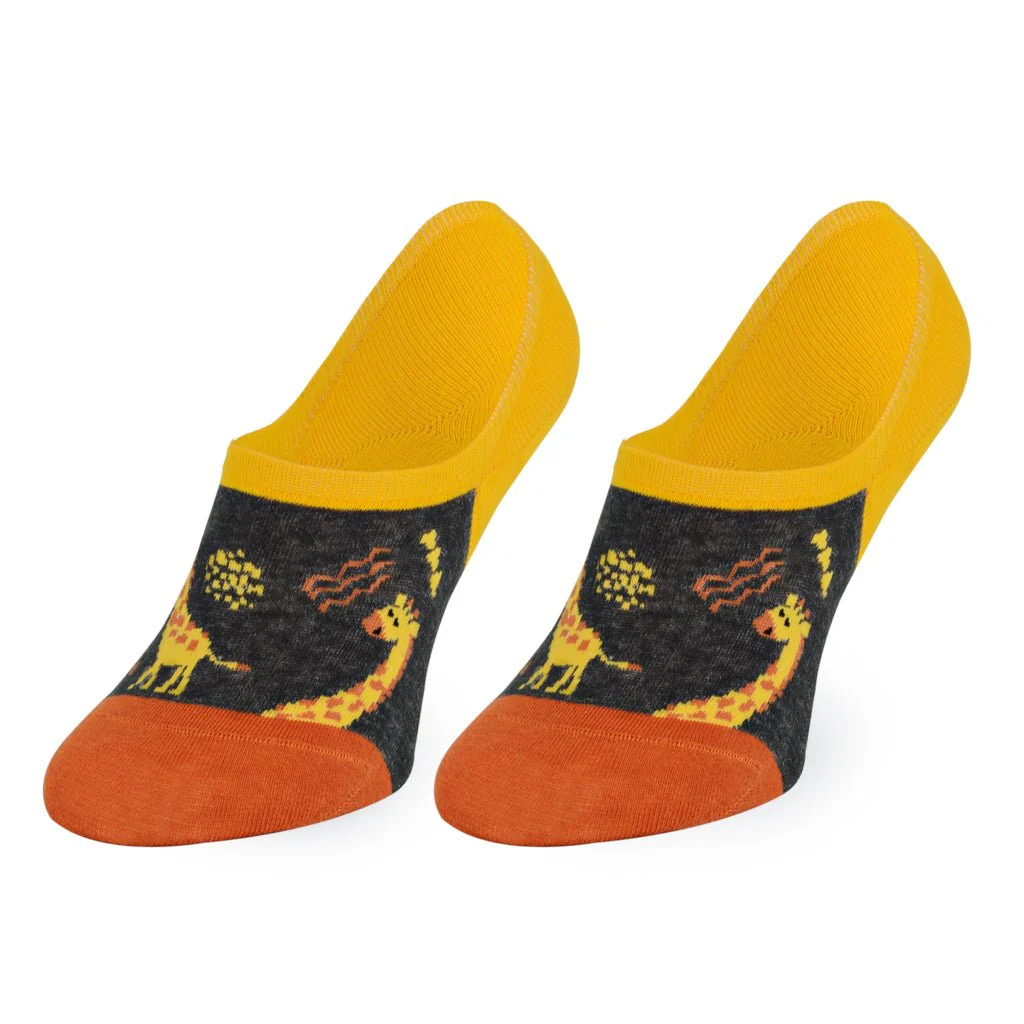 Calcetines invisibles originales de algodón JIRAFA