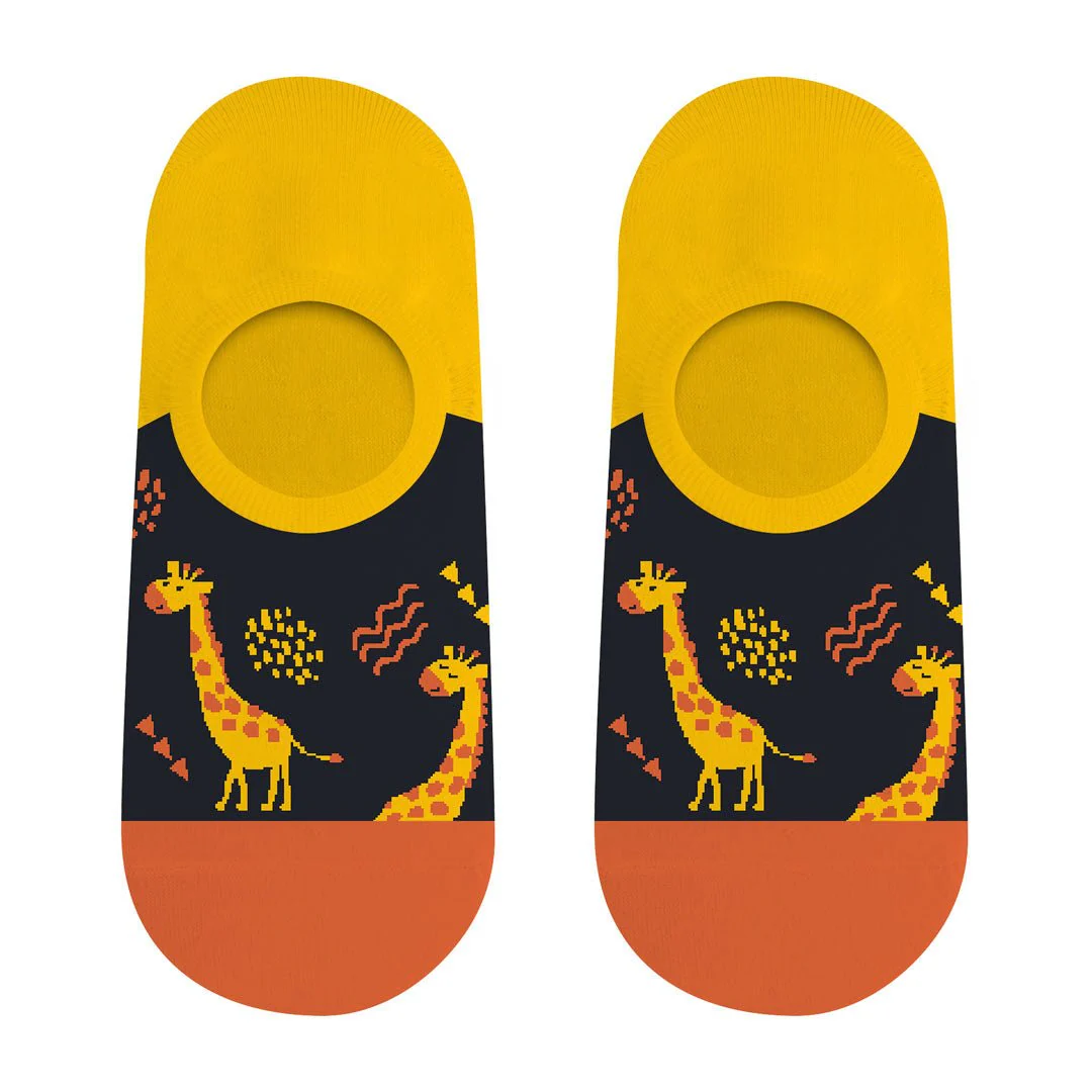 Calcetines invisibles originales de algodón JIRAFA - Imagen 3
