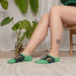 Calcetines invisibles divertidos de algodón JUNGLE