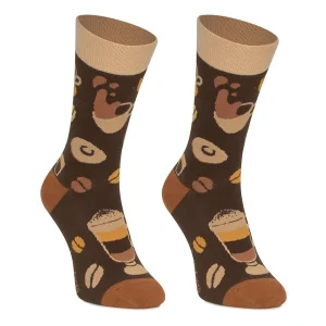 Calcetines originales de algodón CAFÉ