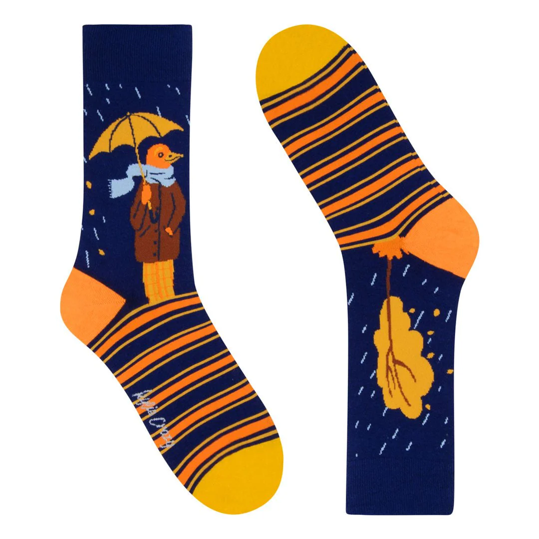 Calcetines originales de algodón. PAJARO LLUVIA - Imagen 3