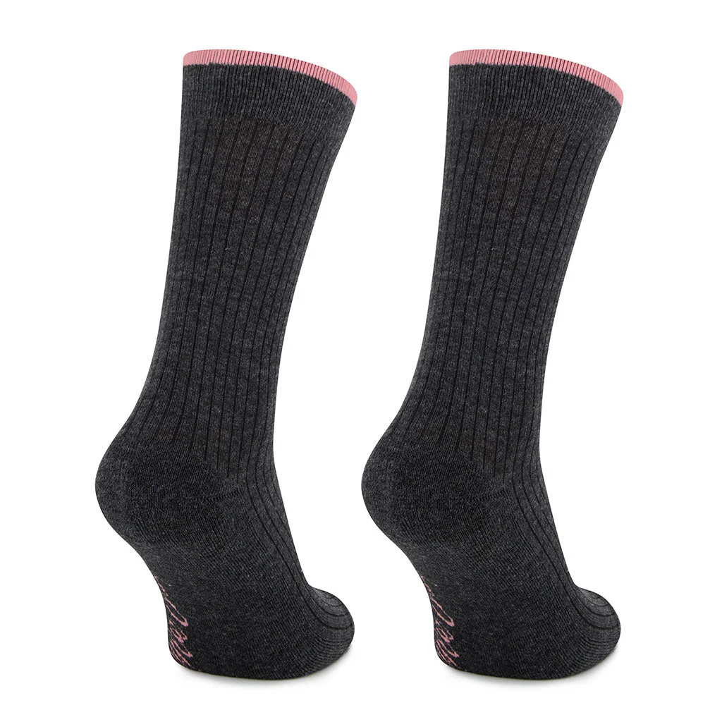 Calcetines grises de algodón con acolchado PIES DELICADOS - Imagen 4