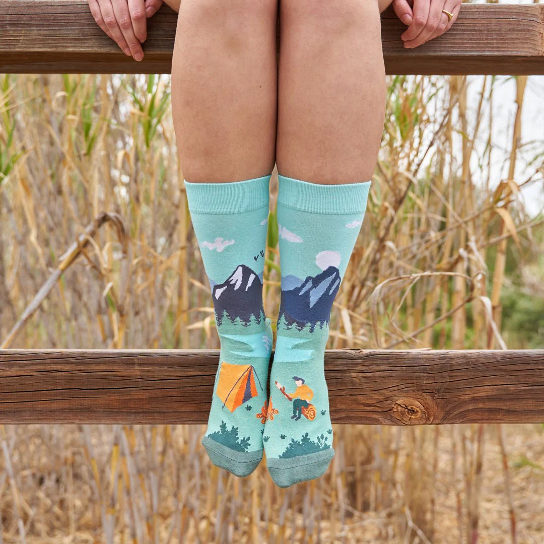 Calcetines desiguales "sin costuras" CAMPING