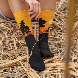 Calcetines desiguales "sin costuras" MOUNTAIN BIKE