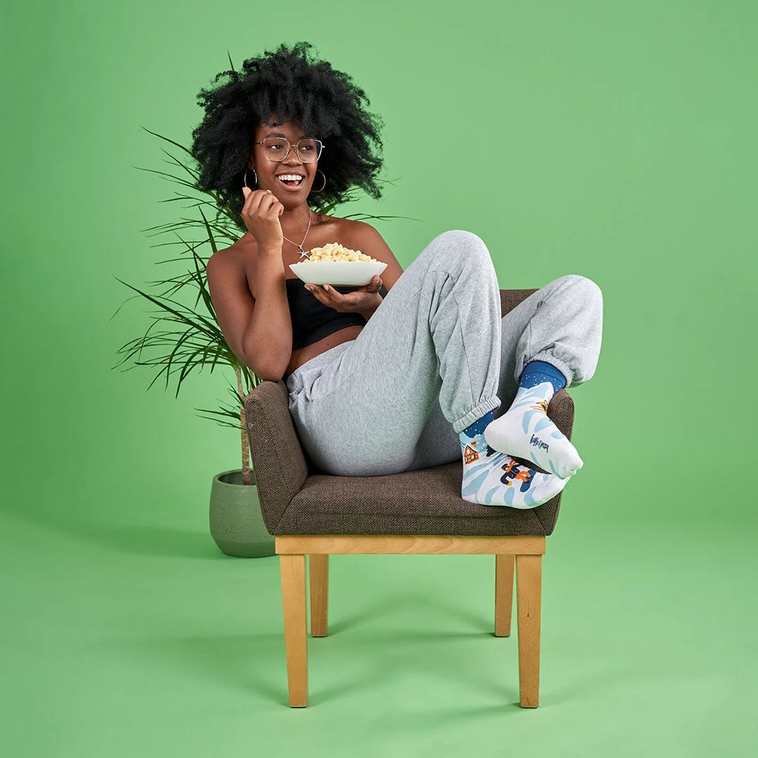 Calcetines originales "sin costuras" SKI SNOW - Imagen 8