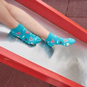 Calcetines tobilleros alegres de algodón GLOBOS