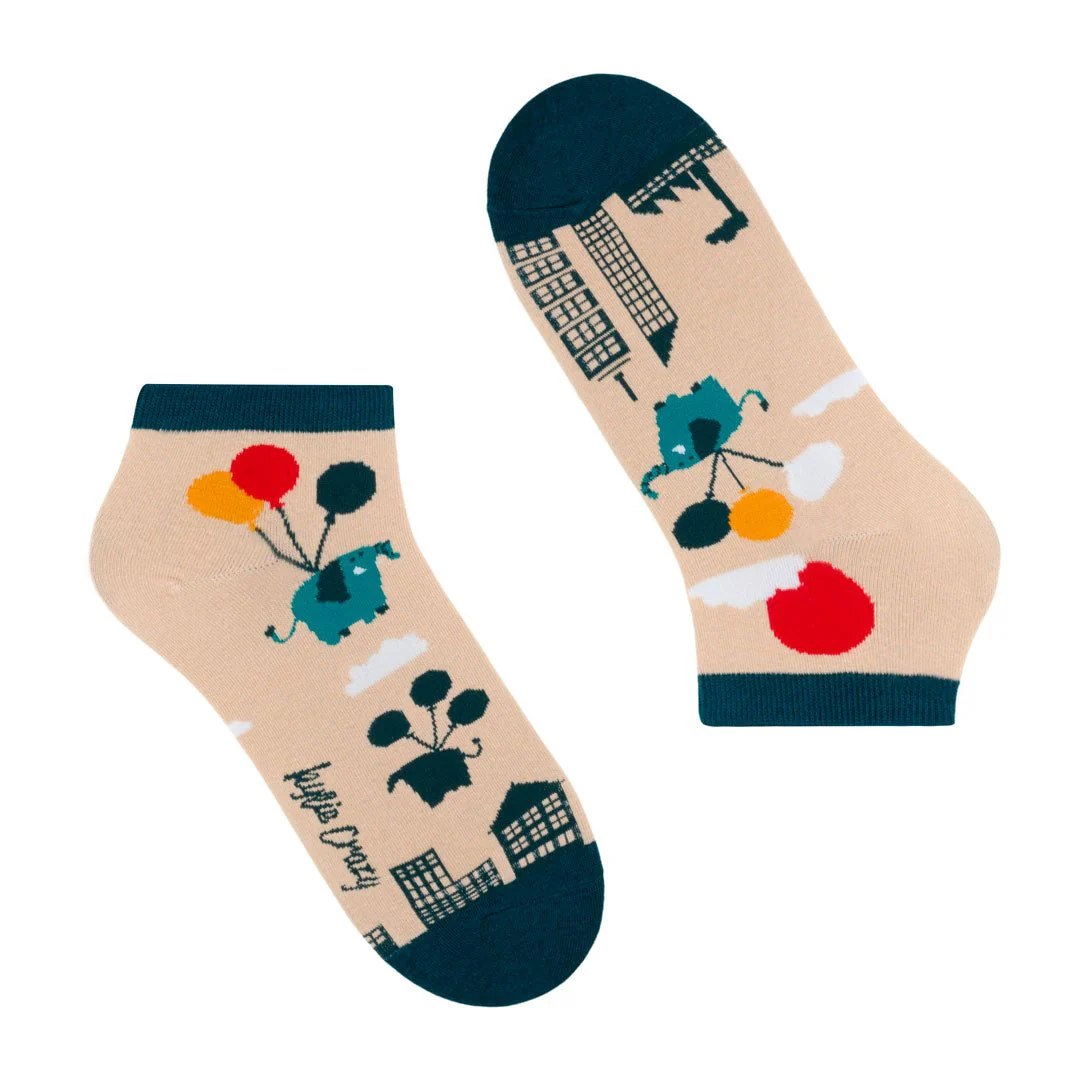 Calcetines tobilleros originales de algodón ELEFANTES - Imagen 3