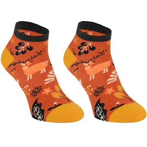 Calcetines tobilleros originales de algodón CIERVO MARRÓN