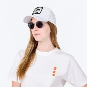 Gorra "Brocco-Lee: Verde pero letal". Color Blanco.