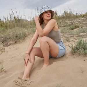 Gorro de pescador reversible CACHEMIR