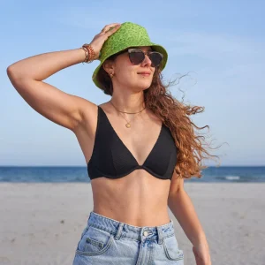 Gorro de pescador reversible AGUACATE