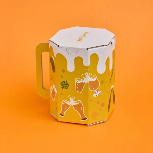 Original pack regalo con 3 pares de calcetines diferente+caja/jarra de CERVEZA.