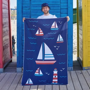 Toalla de playa ultraligera VELERO