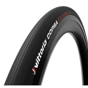 LLANTA VITTORIA CORSA TLR 700X25C G 2.0 (NEGRA)